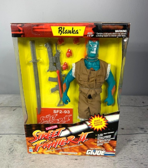 GI Joe Factory Sealed Blanka Capcom Street Fighter II