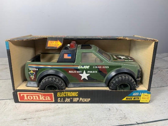 Tonka Trucks GI Joe Factory Sealed Electronic MP Pickup