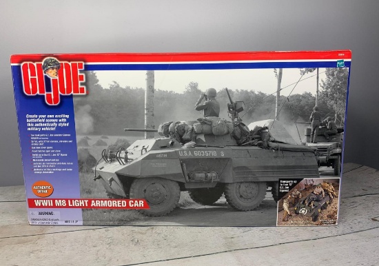 GI Joe Factory Sealed Authentic Detail WWII M8 Light Armored Car