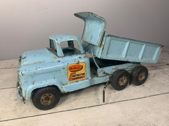 Vintage Buddy-L Construction Company Dump Truck Toy