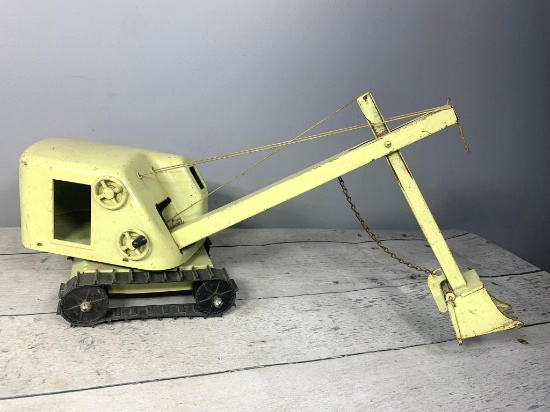 Vintage Structo Construction Company Power Shovel Toy