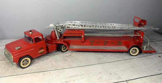 Vintage Tonka Fire Department Ladder Fire Truck Toy