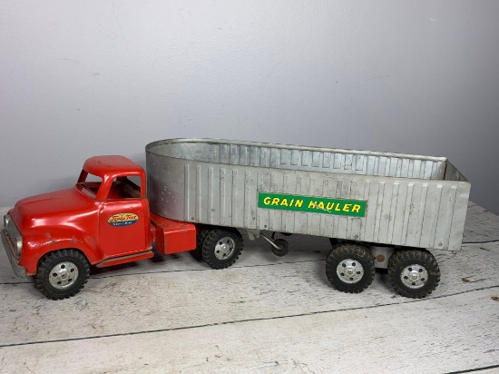 Vintage Tonka Grain Hauler Toy Truck
