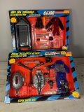Factor Sealed Group of GI Joe Accessories: Navy Seal Commando and Cobra Helicopter Attack
