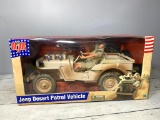 GI Joe Factory Sealed Jeep Desert Patrol Vehicle