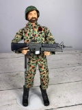 Vintage GI Joe Falcon Camouflage Uniform with Accessories