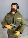 Vintage GI Joe Adventure Army Action Figure With Accessories