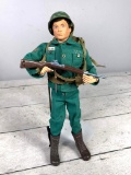Vintage GI Joe US Marine Jungle Fighter Action Figure With Accessories