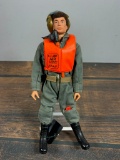 Vintage 1964 Hasbro GI Joe US Air Force Jet Pilot Action Figure