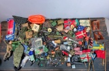A Very Large Collection of Vintage GI Joe Accessories, Tools, Rifles, Flags and more
