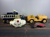 Group of Vintage GI Joe Action Vehicles
