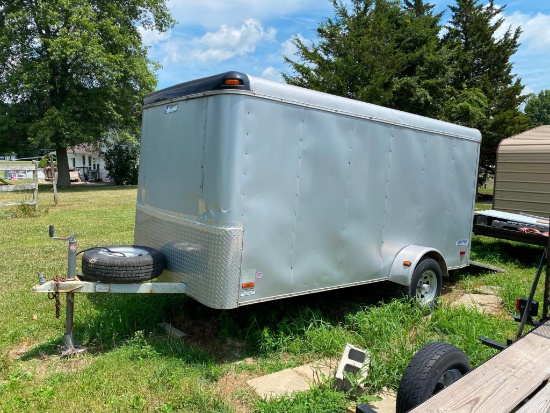 2004 Pace Single Axle Cargo Trailer 16' 6" x 6' Ramp Door