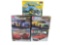 Group of Five Plastic Model Kits - Revell, AMT, Snap It Classic Cars
