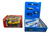 Ferrari Carrera Model and a Tyrell Open Wheel Race Car Model