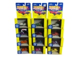 Group of Twelve Johnny Lightning Thunderjet 500 Pull Back Friction Race Cars