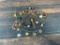 Mixed Group Lot of Costume Jewelry, watches, cufflinks, coins