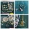 Large Lot of Vintage Costume Jewelry including Sterling Silver