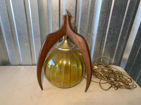 Vintage Mid-Century Danish Modern Hanging Lamp