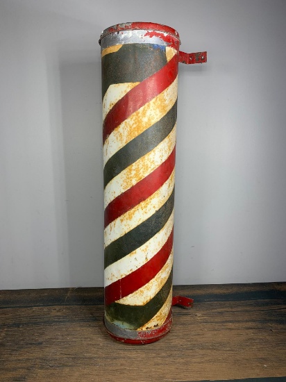 Antique Barber Pole Sign