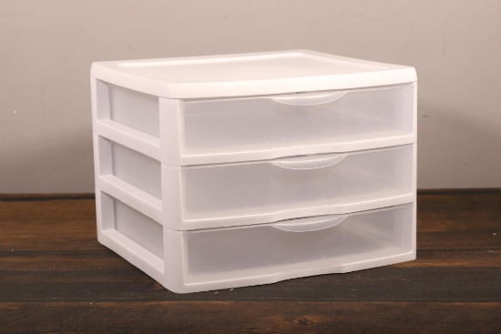 Plastic storage cabinet