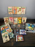 Vintage Group of Mad Magazine Soft Cover Books, Nintendo Games, Baseball Cards and More