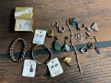 Group Lot Vintage Sterling Silver Jewelry 190 Grams Total