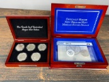 6 Silver Dollar Coins Morgan and New Orleans Mint Signed