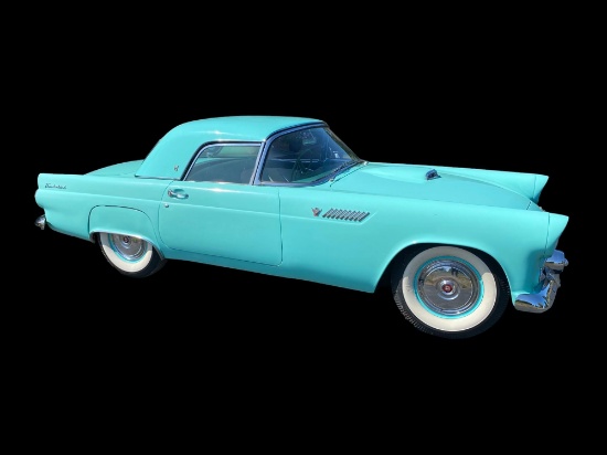 1955 Ford Thunderbird Convertible Car Soft & Hard Top Nice