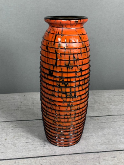 Vintage Fenton Circumthread Limited Edition Vase by Dave Fetty