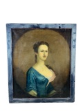 Portrait of a Lady, Oil on Canvas, French School 19th c.