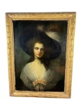Portrait of a Lady, Oil on Canvas, French, 18th c.