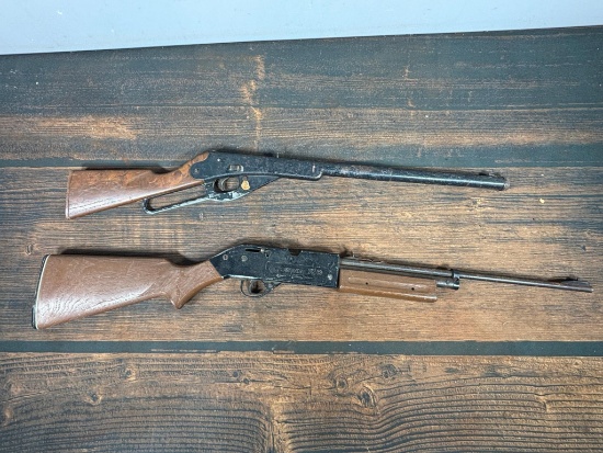 Daisy Model 1105 BB Gun and a Coleman Crosman 760 BB Gun