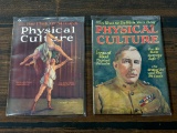 Two Issues 1920's Physical Culture Magazine