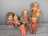 Group of Seven Vintage Dolls; Campbell's Soup, Cameo, Irwin, and More