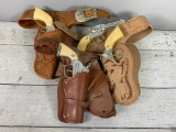 Vintage Hubley and Pony Boy Cap Guns with Original Holsters