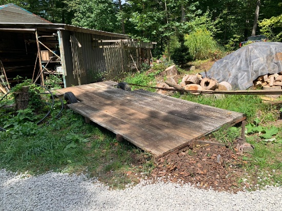 Homemade Single Axle Trailer