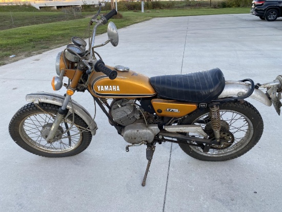 1973 Yamaha Enduro 175 Dirt Bike Motorcycle Classic Barn Find