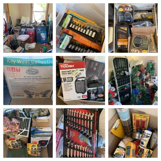 Sunporch Area Contents Lot, New Items!