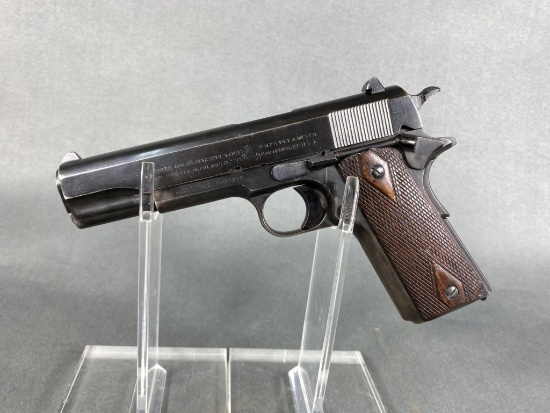## US Property Marked Colt 1911 Dated 1918 High Standard Bbl. Proofed Slide