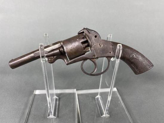 1850s English Tranter Type Revolver 31 Cal 4" bbl NOFFL