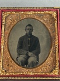 Civil War Tintype of a Union Soldier