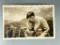 WWII Nazi German Adolf Hitler with Young Jewish Girl - Hoffmann RPPC