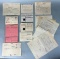 WWII Nazi German Document lot & Hospital X-Rays for a Panzerjager Soldier