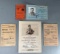 WWII Nazi German HJ Hitler Youth Competition Certificate & school identification cards