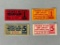 WWII U.S. POW Camp Scrip Lot Fort Riley, Kansas & Camp Forrest Tennessee