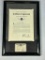 WWII U.S. Army Air Force AAF Certificate of Appreciation for War Service