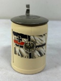 WWI Imperial German Stein Reichskriegsflagge - Imperial War Flag - Sonderburg on the Lid