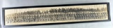 WWI U.S. Air Service 65th Balloon Company Yard Long Photograph Dog in Photo