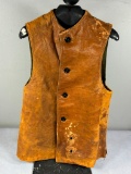 WWI U.S. Leather Jerkin J.B. Pearson Co. Boston Depot