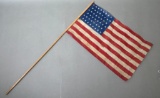 WWI Era U.S 48 Star Staggered Pattern Parade Flag